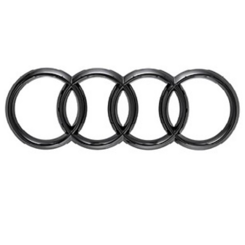 Audi A1 8X Zwart Logo Voor